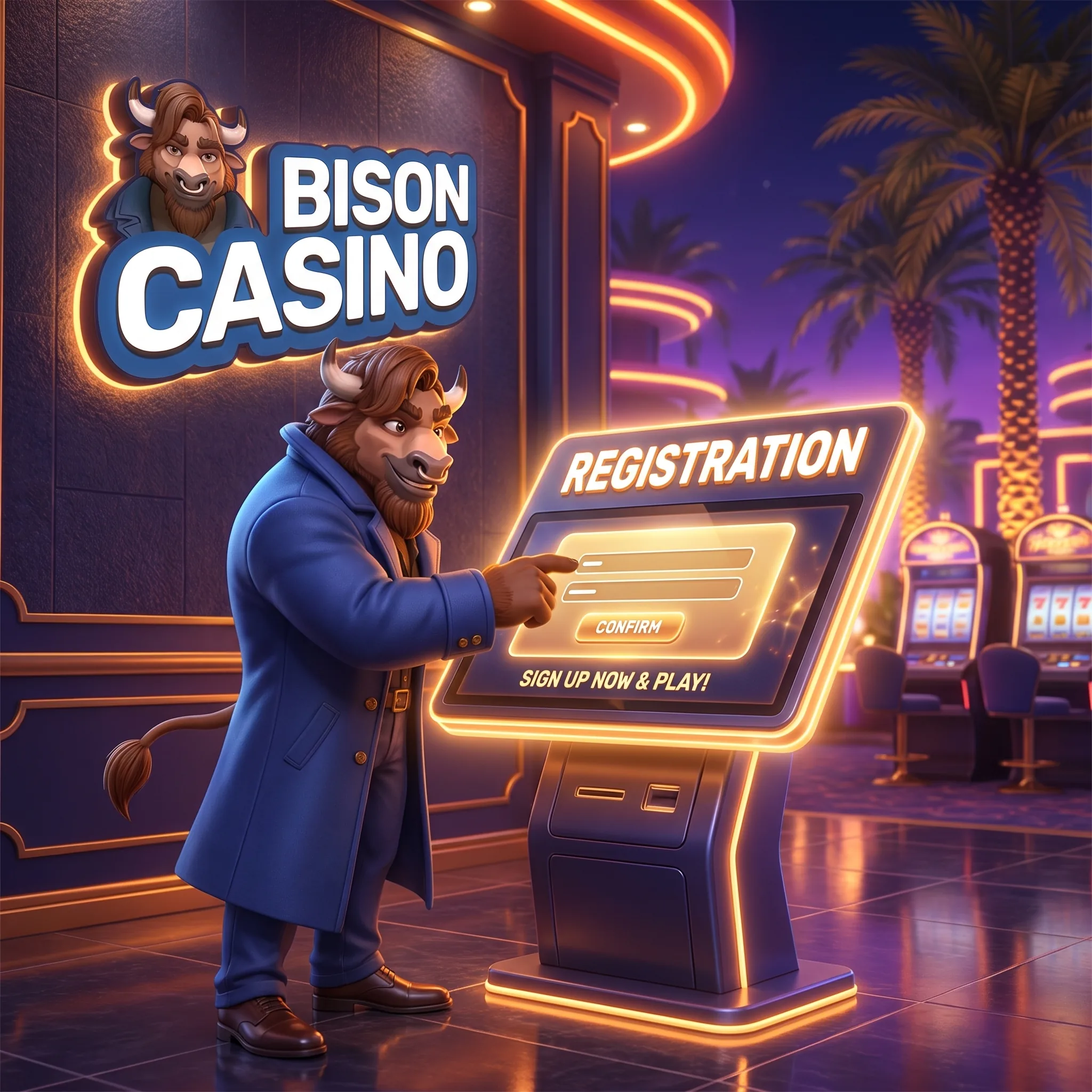 Przewodnik zakładania konta w Bison Casino